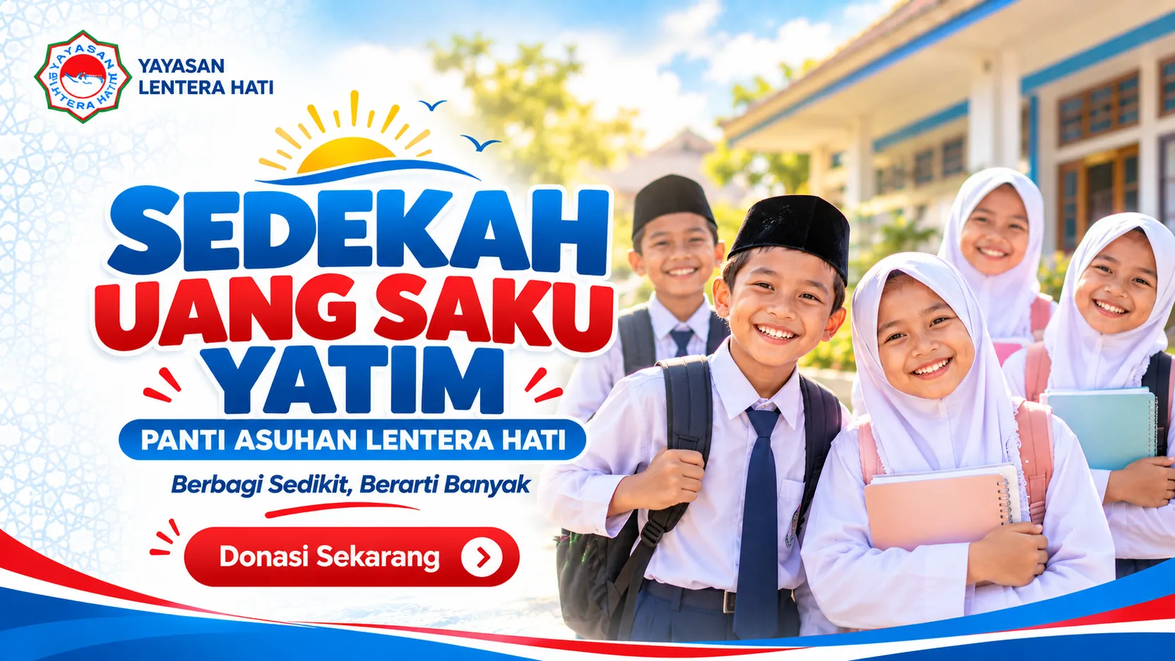 Sedekah Uang Saku Anak Yatim | Lentera Hati Madiun